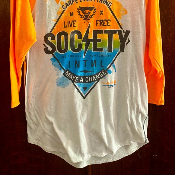 Society Baseball T-Shirt - Picture 2 of 3